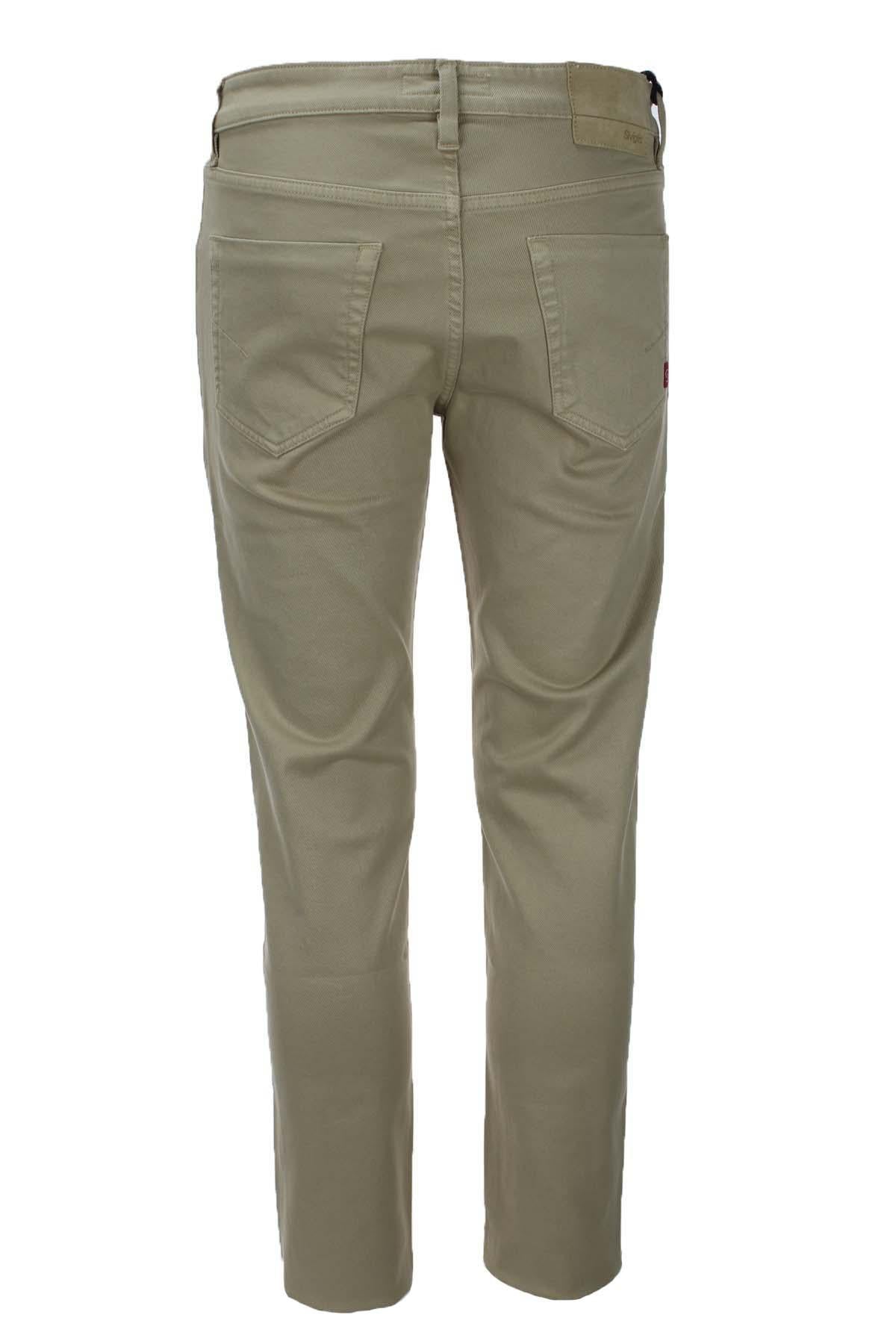 Pantalone 5 tasche in cotone bull-denim Siviglia uomo 