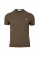 Men's Crew Neck Cotton Yarn Sweater