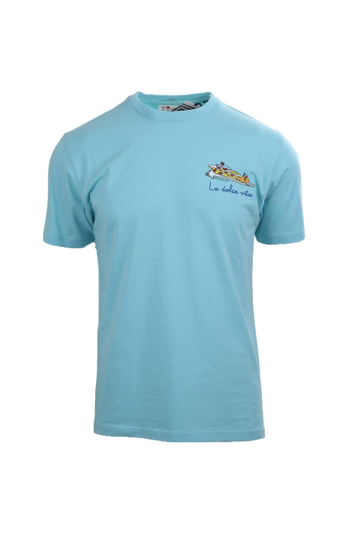 T-shirt La Dolce Vita by Britto Speed Boat Saint Barth 