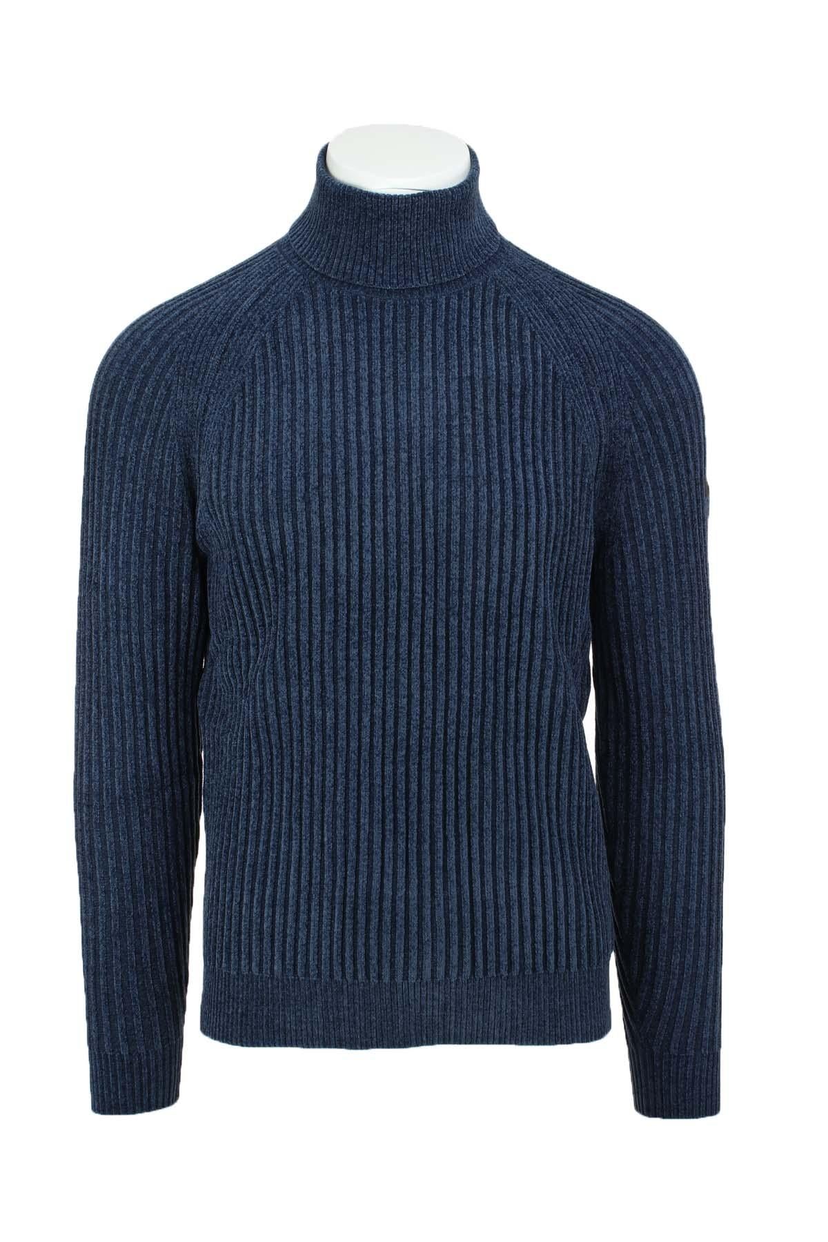 Dolcevita in ciniglia velvet rave turtleneck knit 
