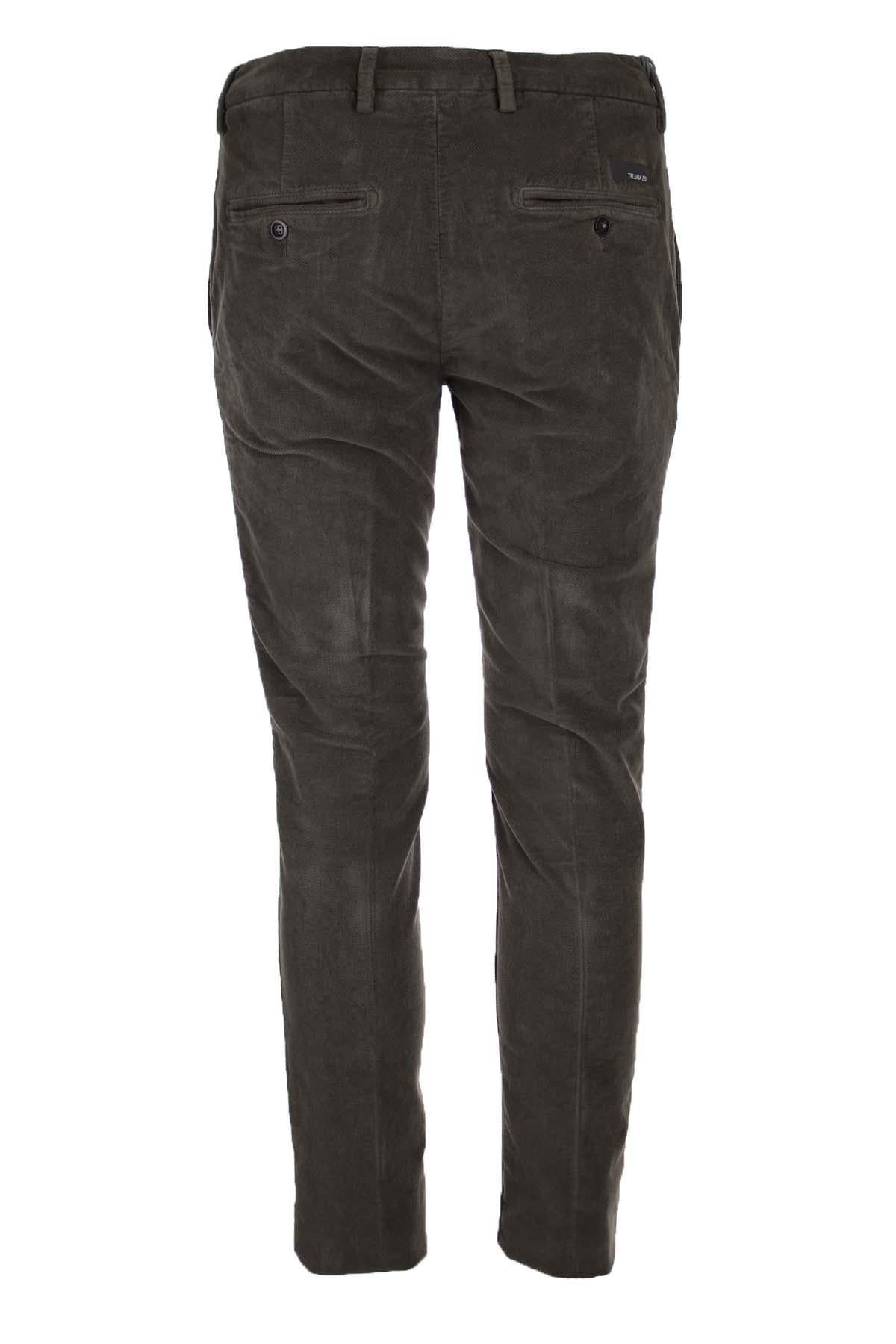 Pantalone chino in cotone armaturato stretch 