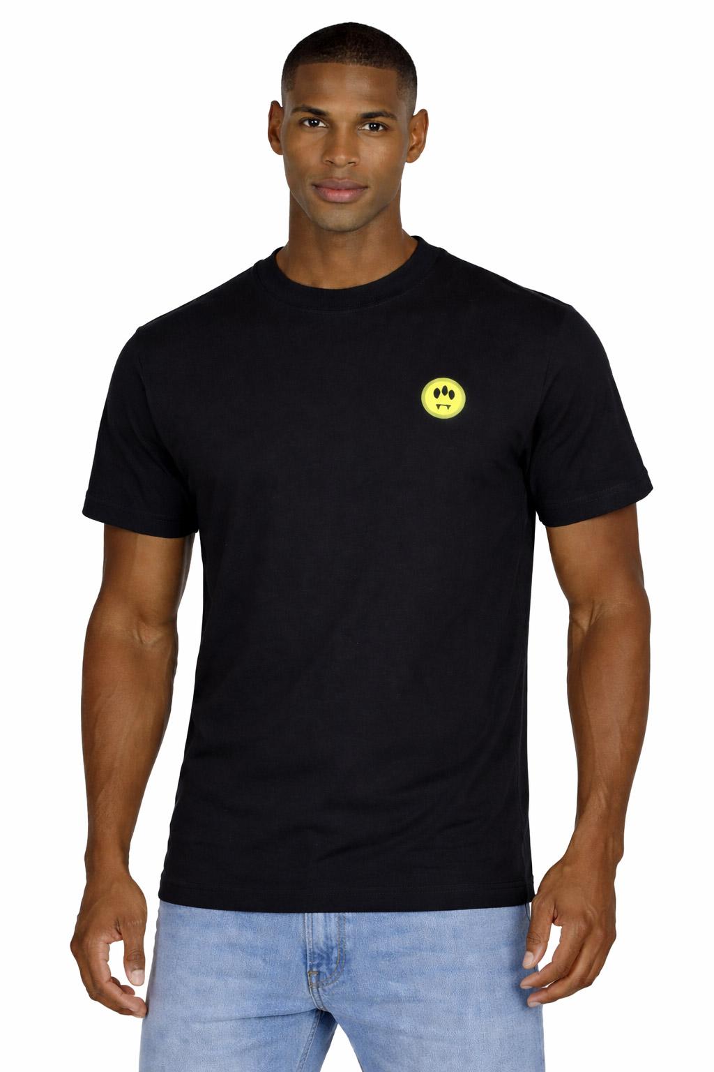 T-shirt unisex maxi logo in jersey di cotone 