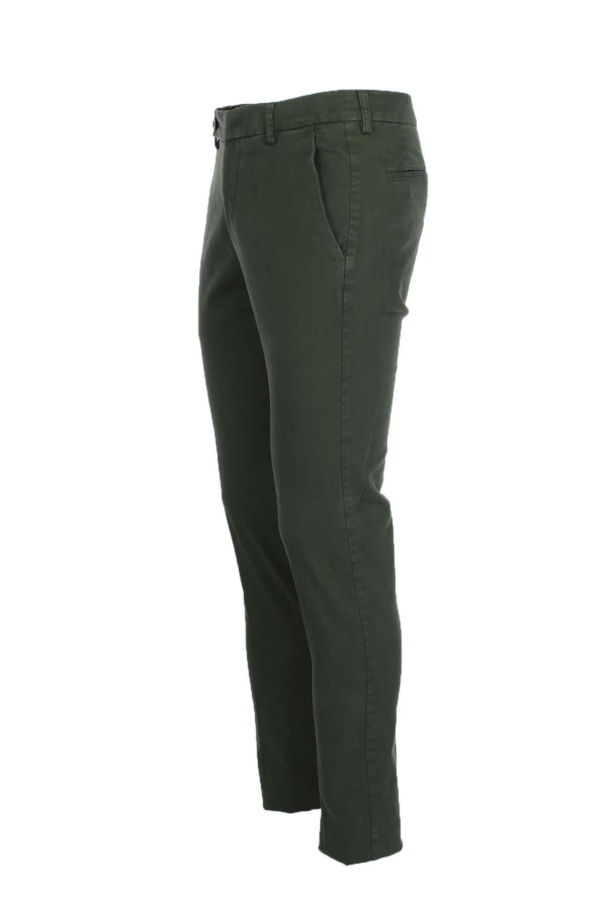 Pantalone tasche america in cotone 