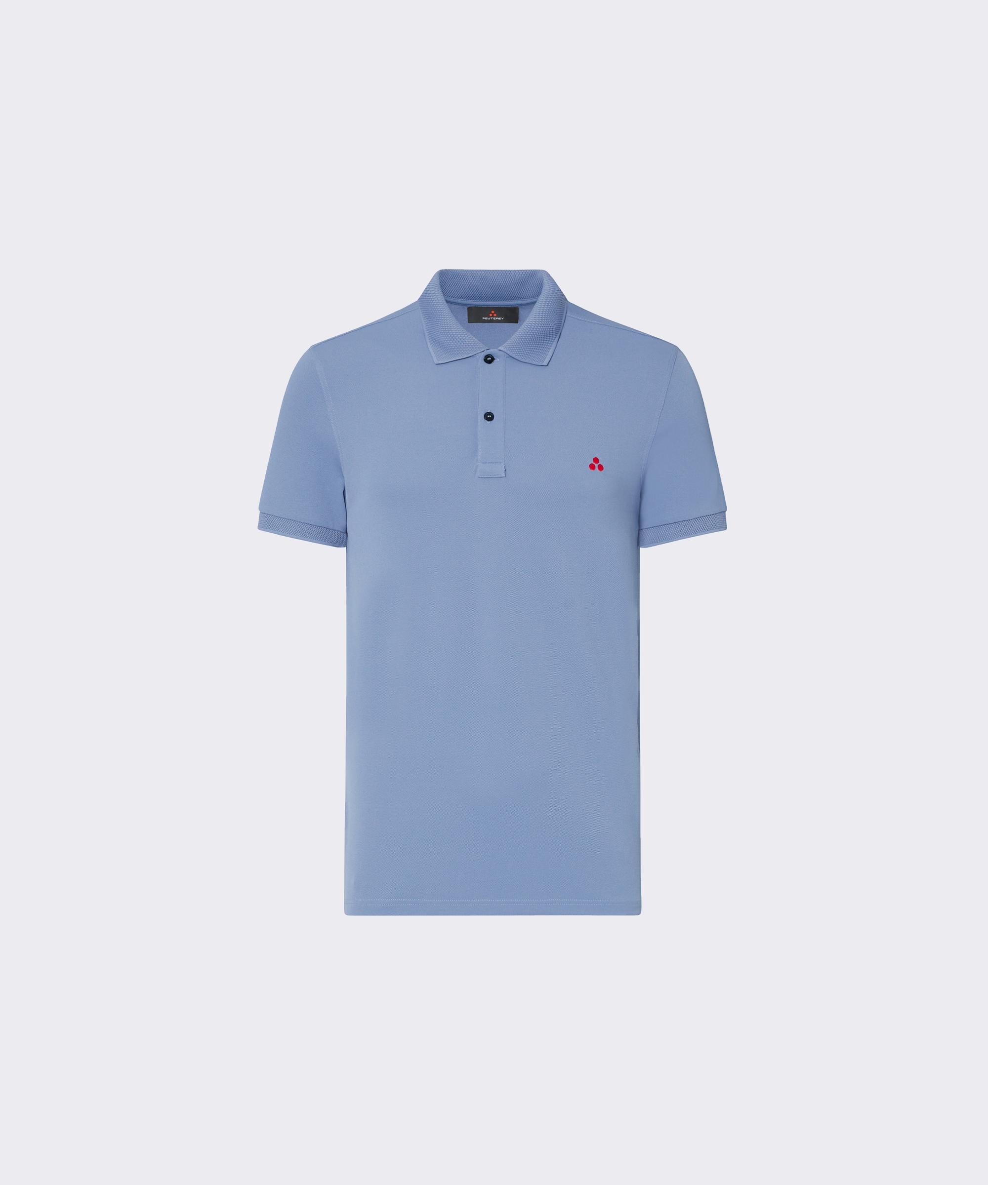 Polo Uomo Piquet Tecnico Stretch Plantago 