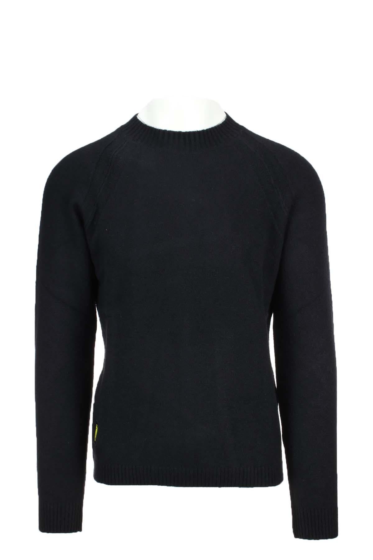 Maglia collo cratere in lana 