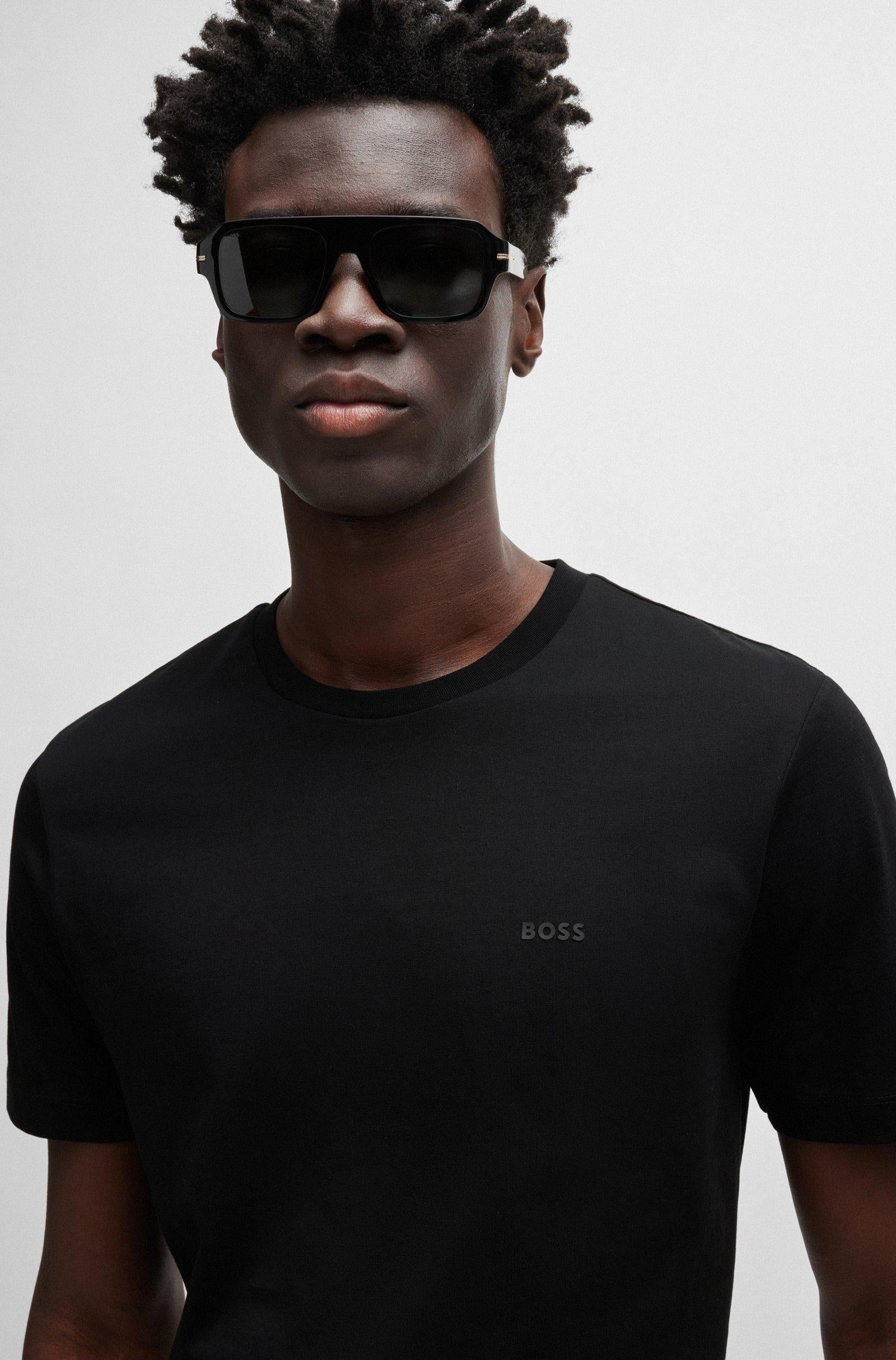 T-shirt mezza manica in cotone 