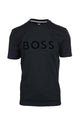 Tshirt mezza manica con scritta BOSS