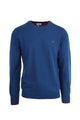 Maglia pullover girocollo lana e cotone
