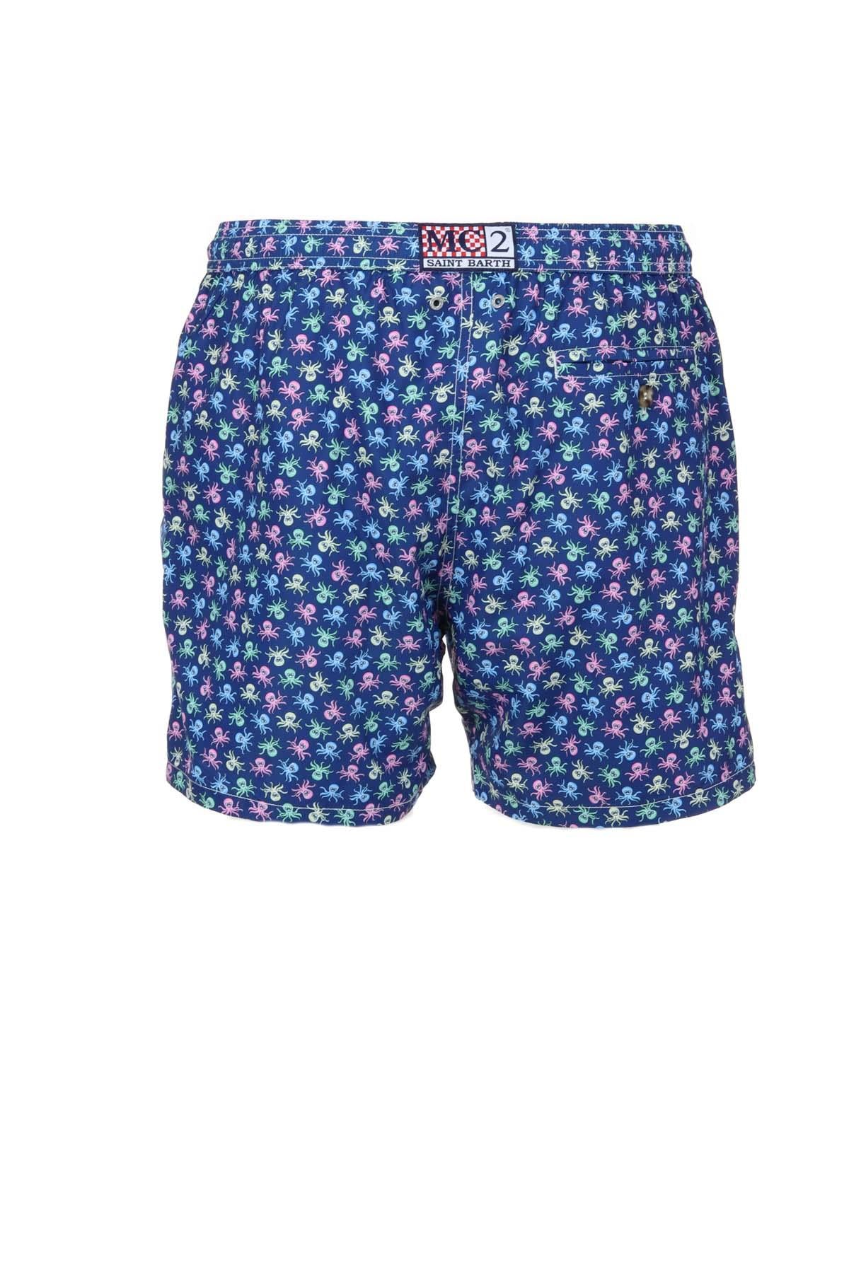 Costume Uomo Fantasia polipi multicolor 