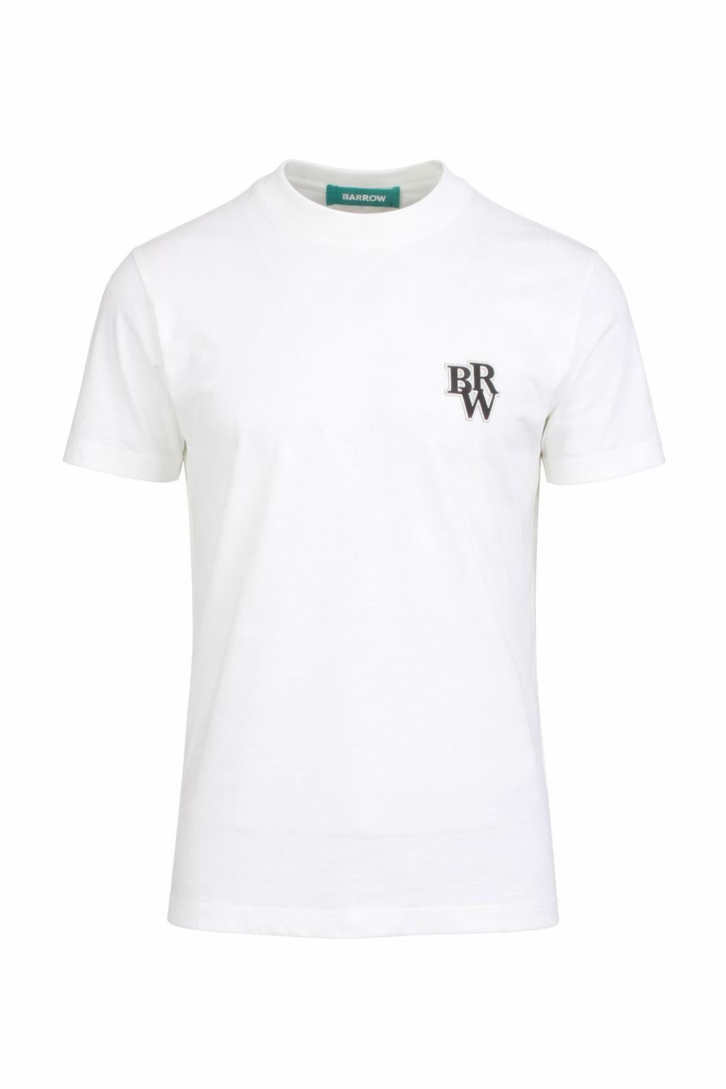 Barrow T-Shirt Uomo BRW Logo Spinato 