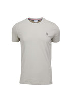 T-shirt mezza manica in cotone con logo 
