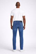 Jeans Uomo 5 Tasche Denim Stretch Slim 