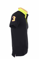 Polo mezza manica piquet maxi logo 