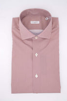 Camicia in cotone microfantasia 