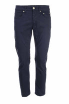 Pantalone in cotone con toppa 