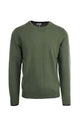 Maglia pullover girocollo lana e cotone