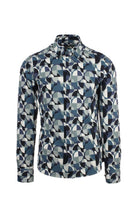 Camicia in tessuto tecnico fantasia 