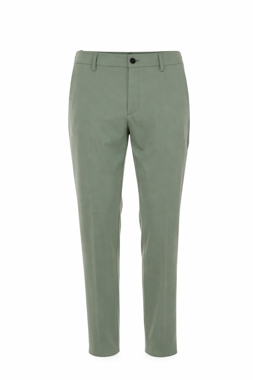 Pantalone Chino Uomo in Jersey con Elastico 