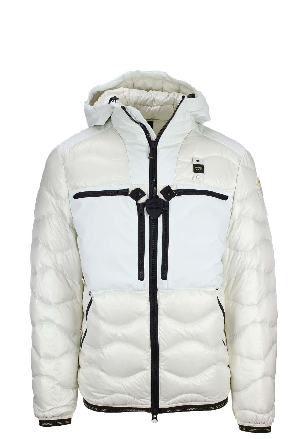 Piumino uomo onde con tasconi Blauer 