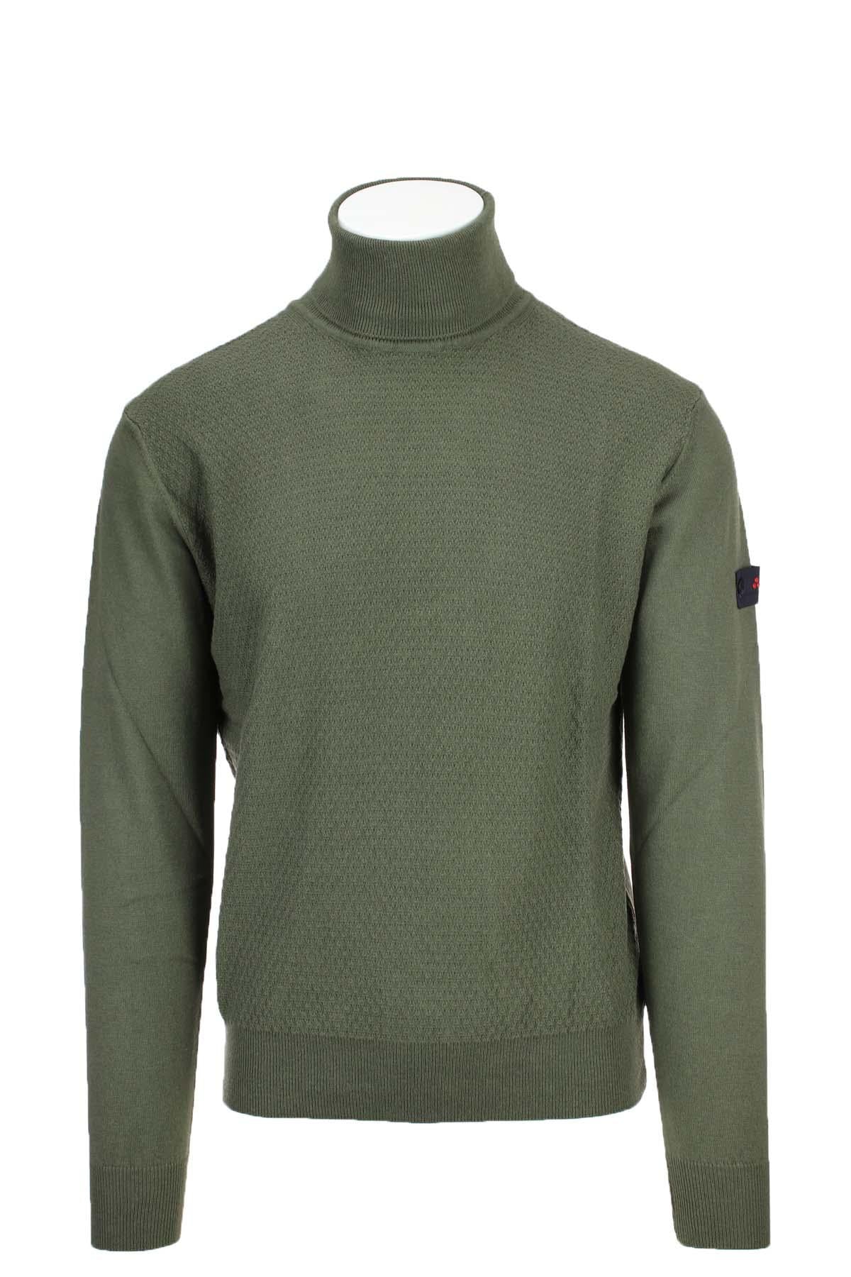 Maglia dolcevita unito con intarsi Otawara 
