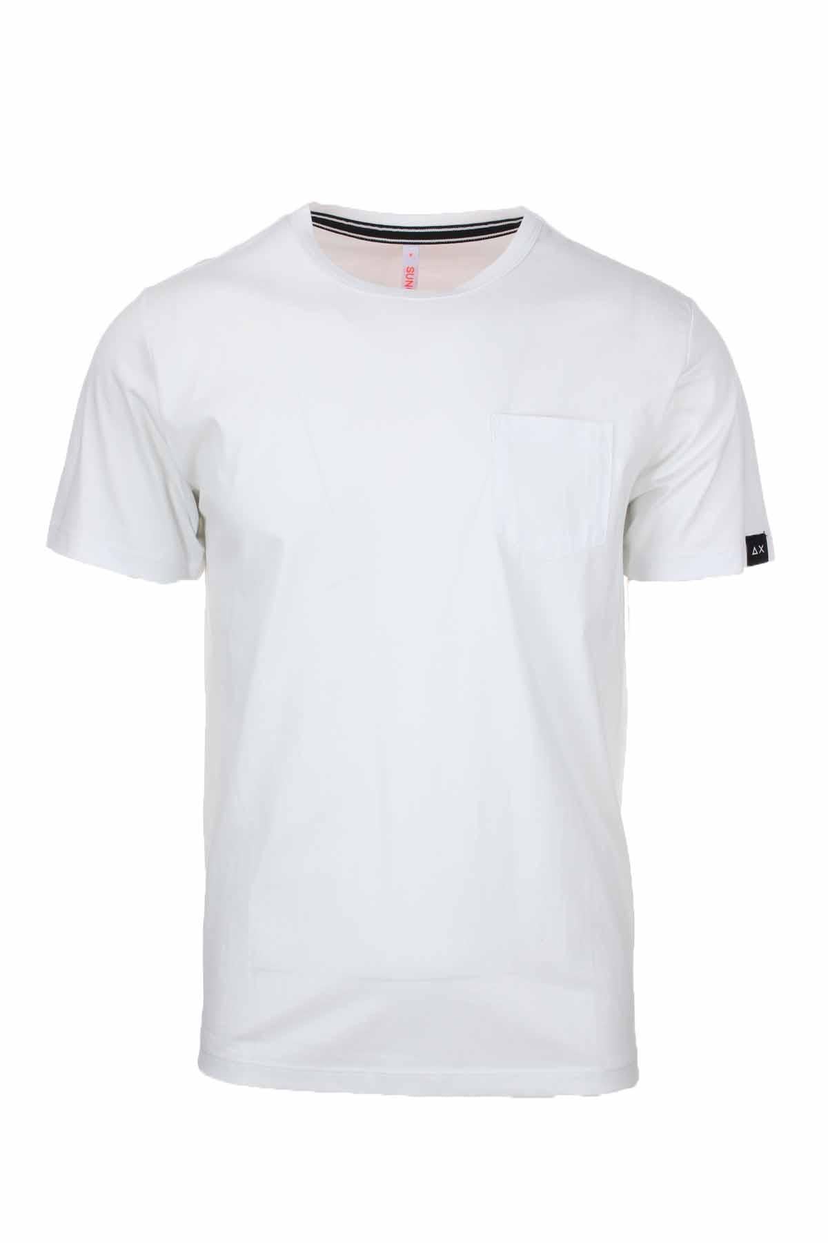 T-shirt mezza manica con taschino 