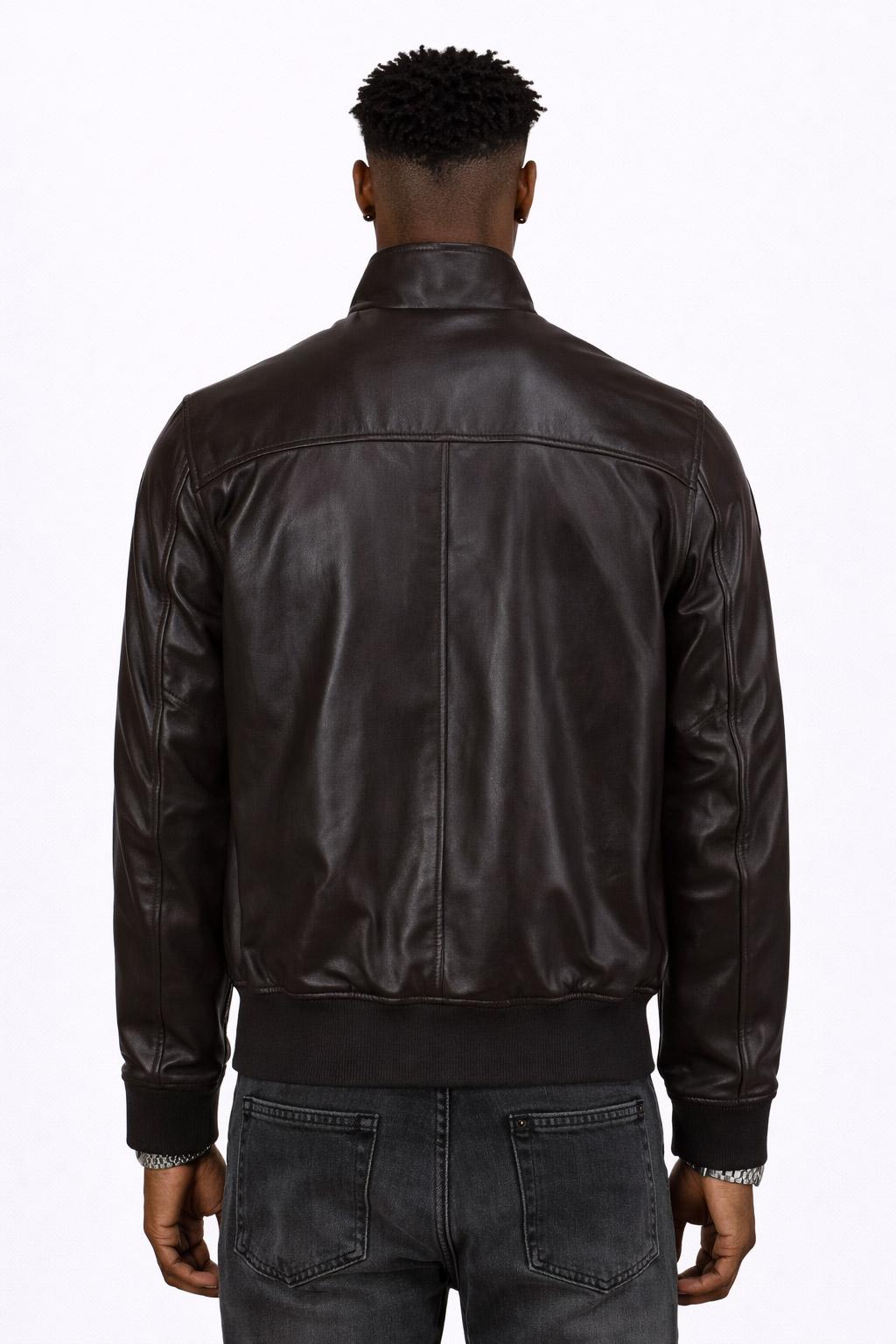 Giubbino Bomber Uomo in pelle CONISTON 