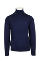 Maglia dolcevita in lana e cotone