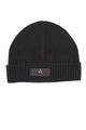 Cappellino in lana con risvolto