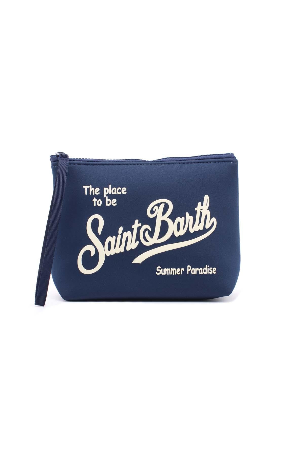 Pochette Aline neoprene tinta unita 