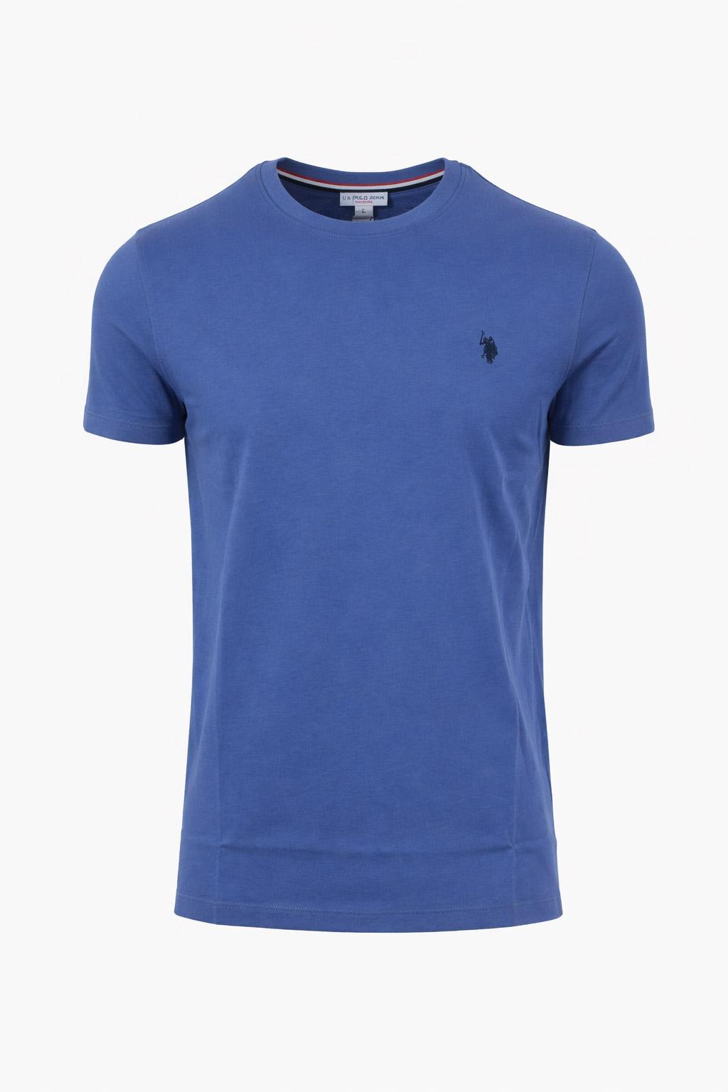 T-Shirt Uomo Cotone con logo ricamato 