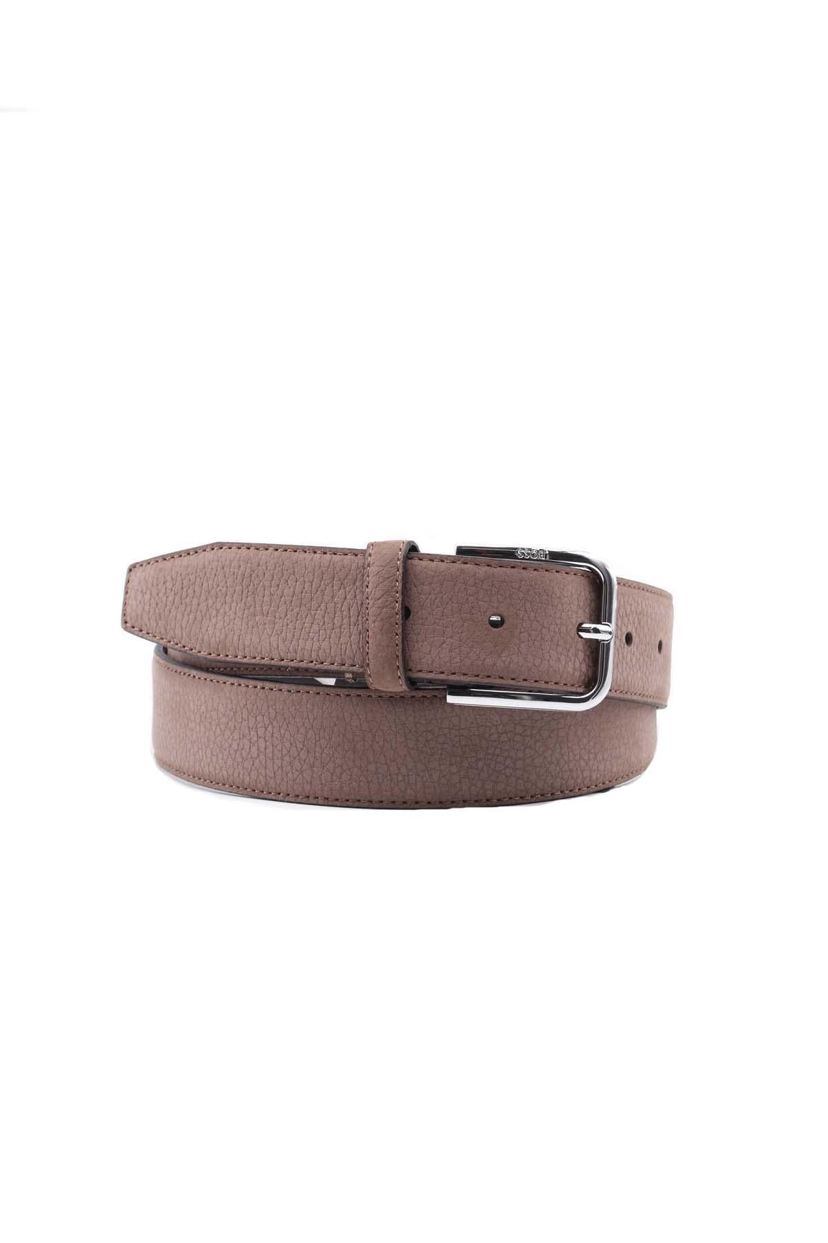 Cintura uomo in pelle martellata 