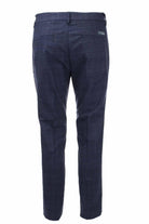 Pantalone chino in lana a quadri 