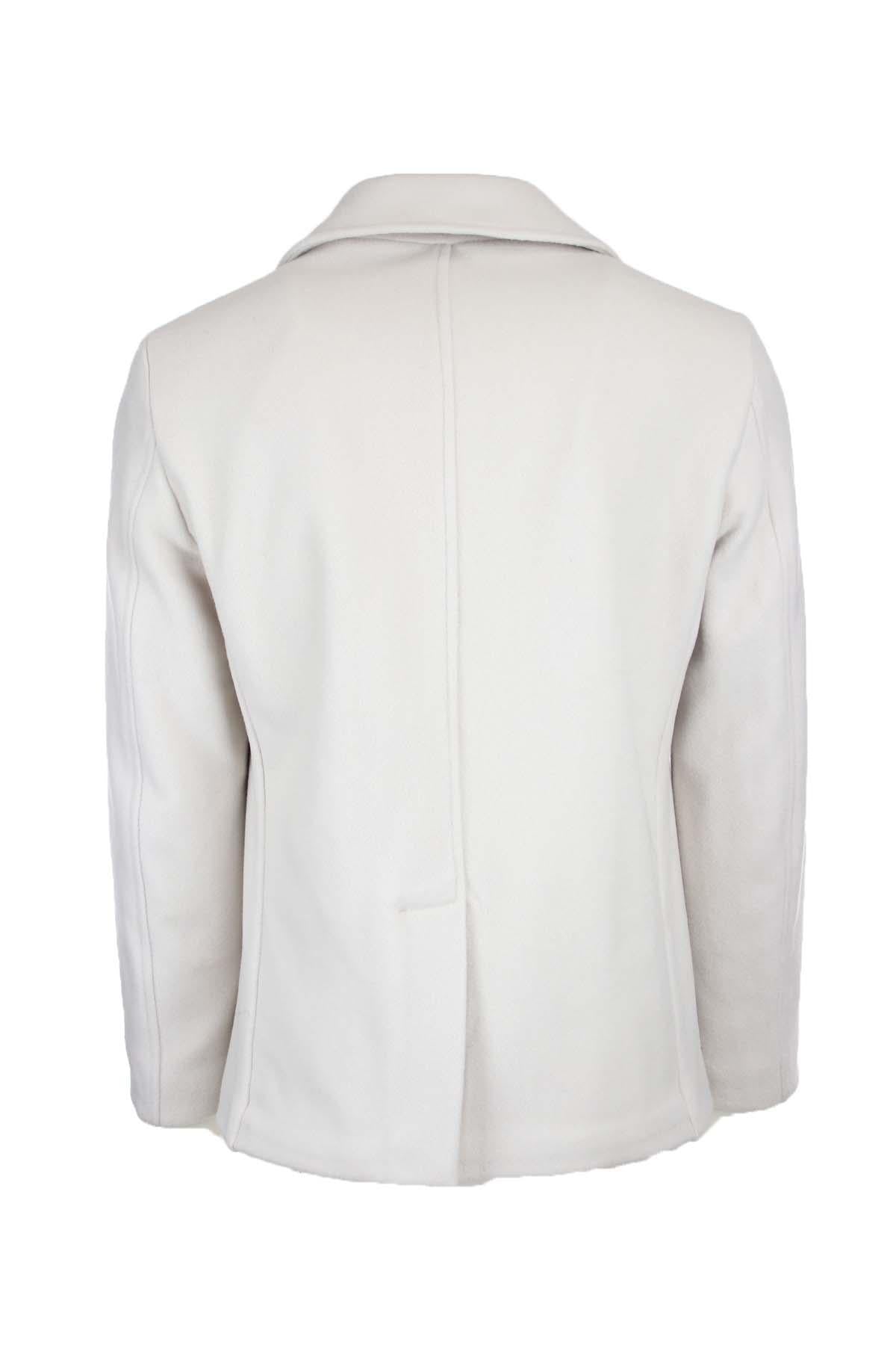 Giacca Peacoat doppiopetto in lana. 