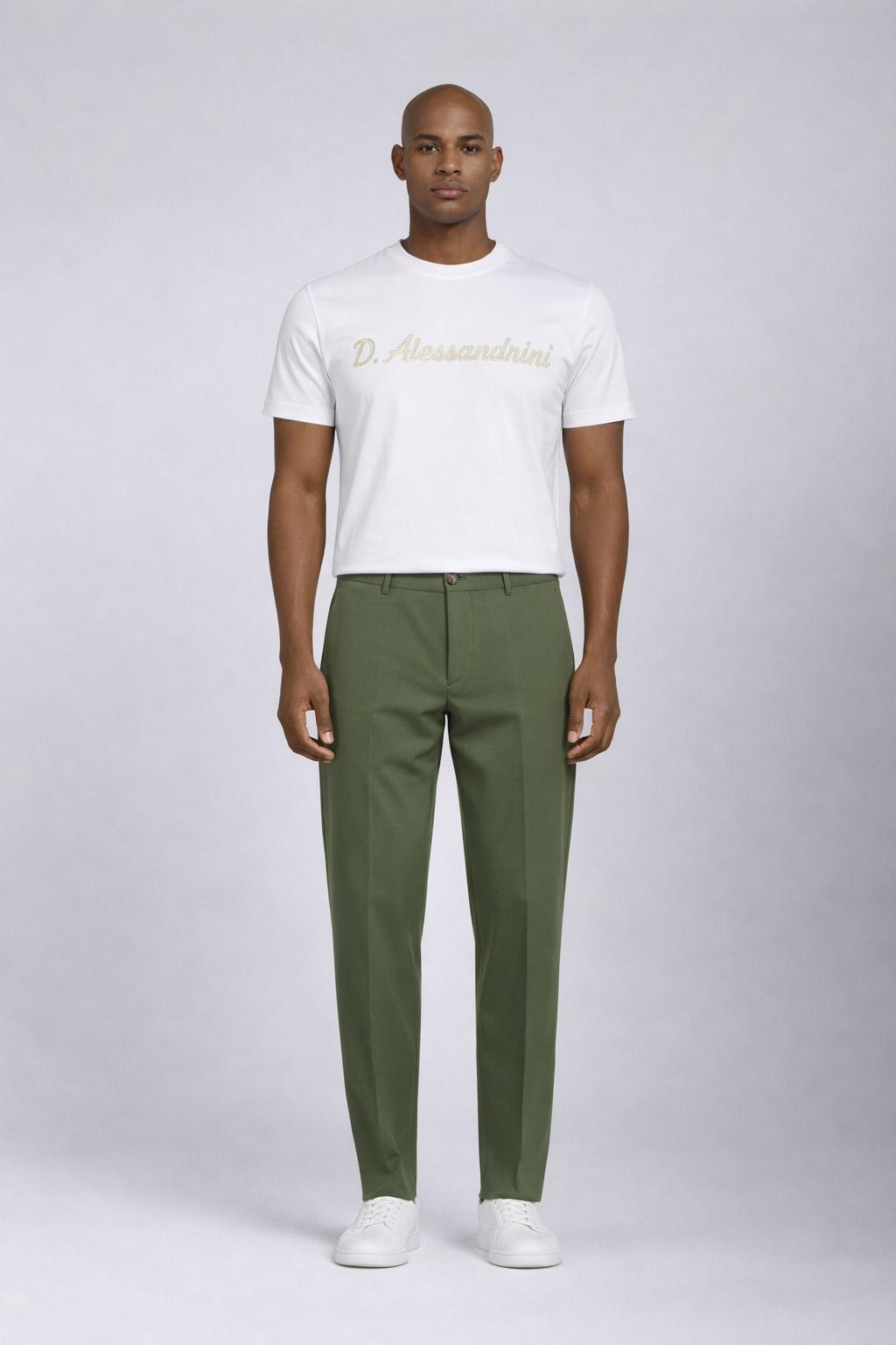 Pantalone Uomo Tasche America in Jersey Stretch 