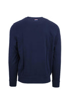 Felpa girocollo in cotone con logo 