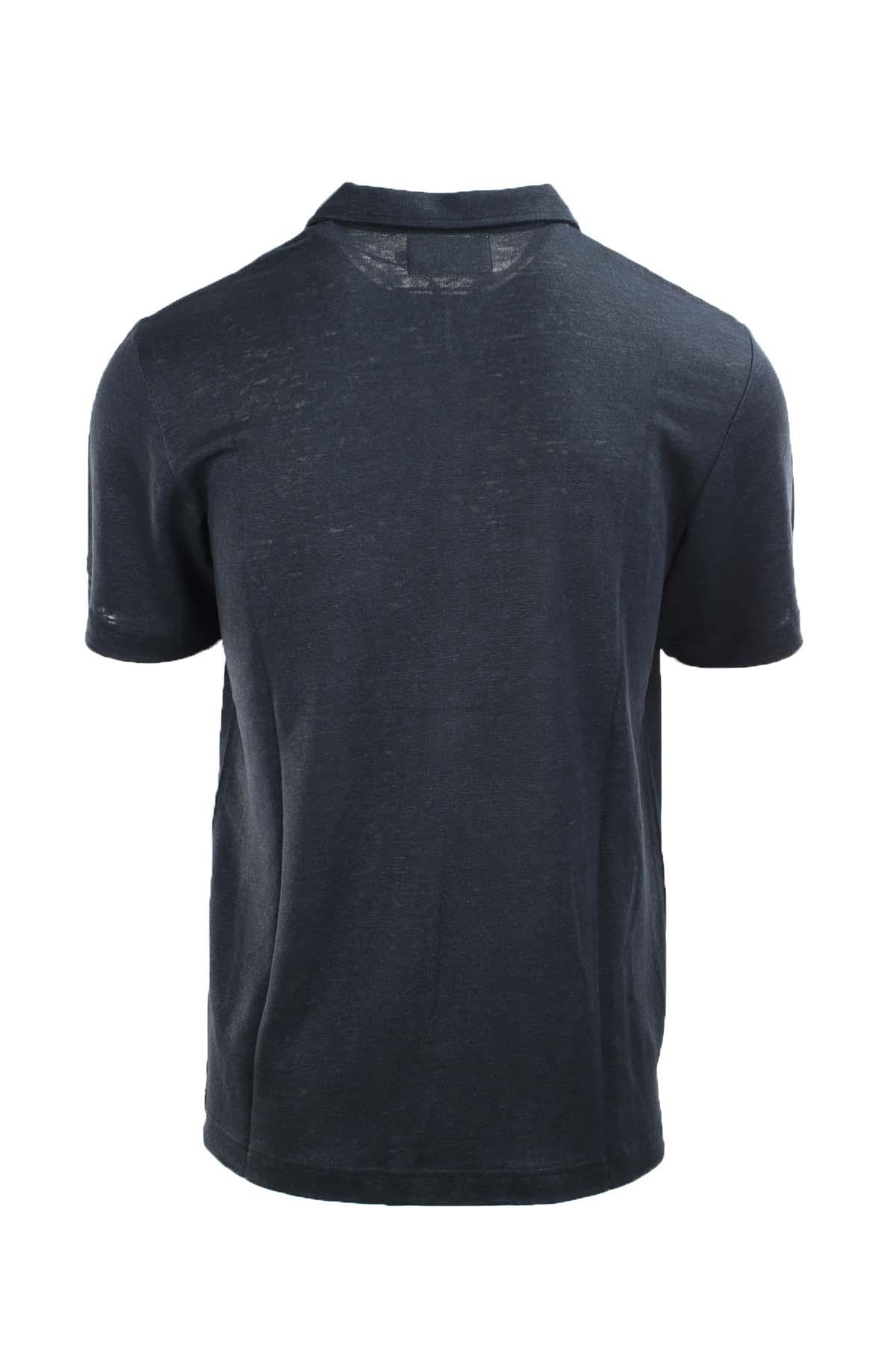 Polo mezza manica in lino Fraser 