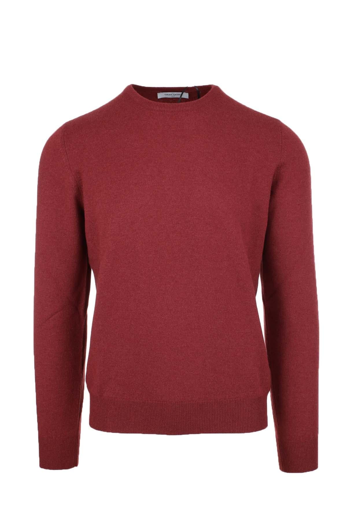 Maglia girocollo in lana cachemire 
