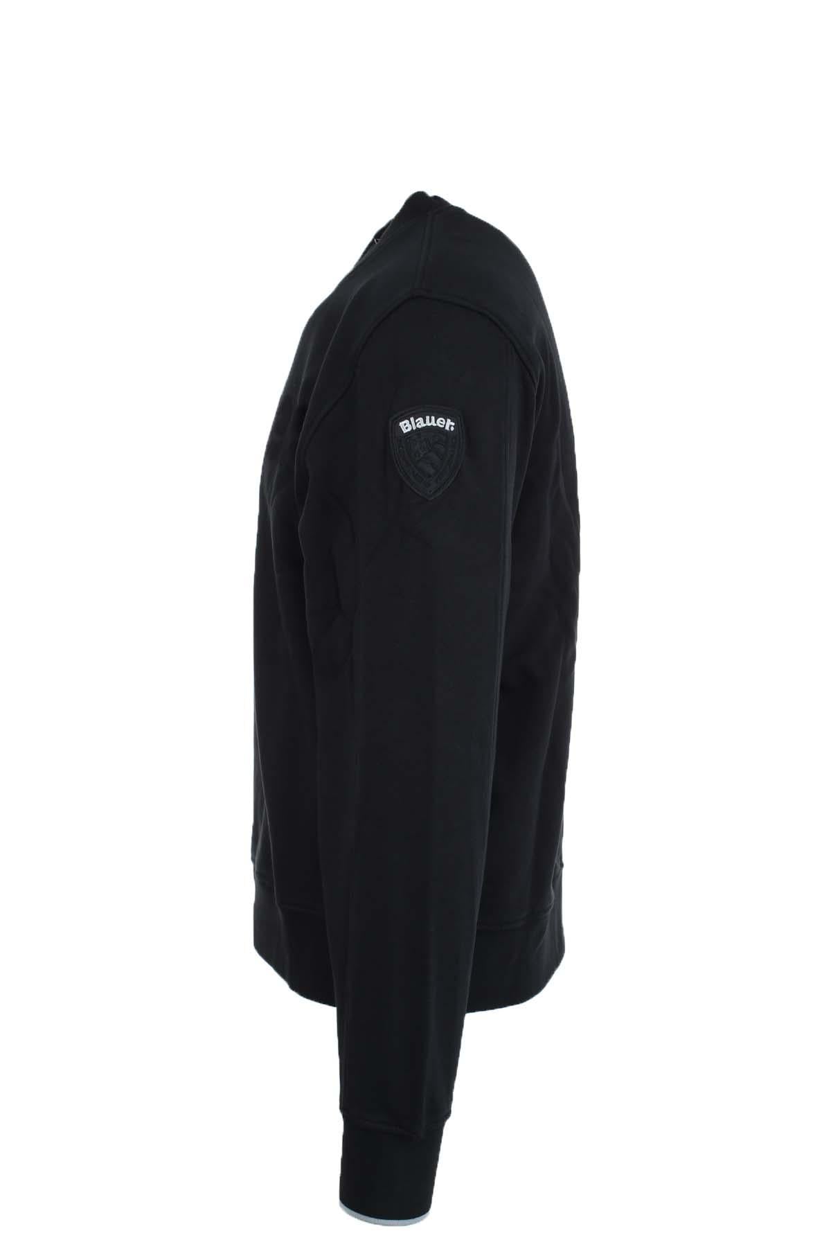 Felpa girocollo con logo Blauer CROSBY 