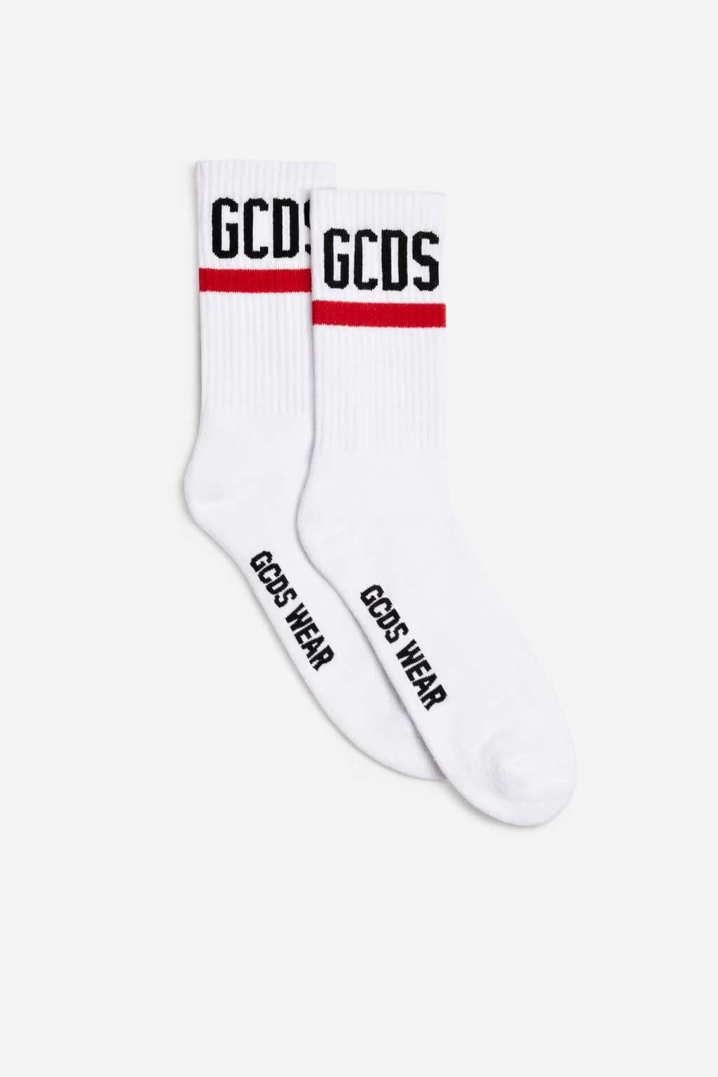 Calzini in cotone con logo 