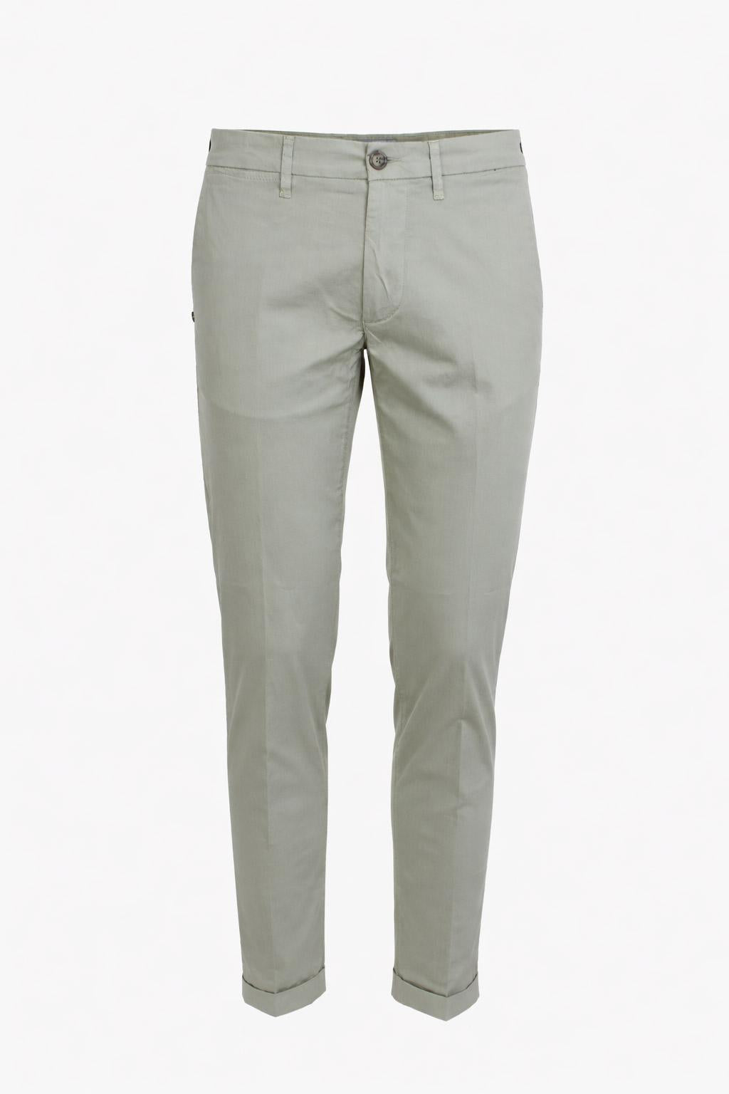 Pantalone Chino Uomo in Cotone Stretch 