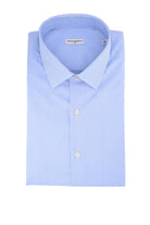 Camicia manica lunga riga in cotone 