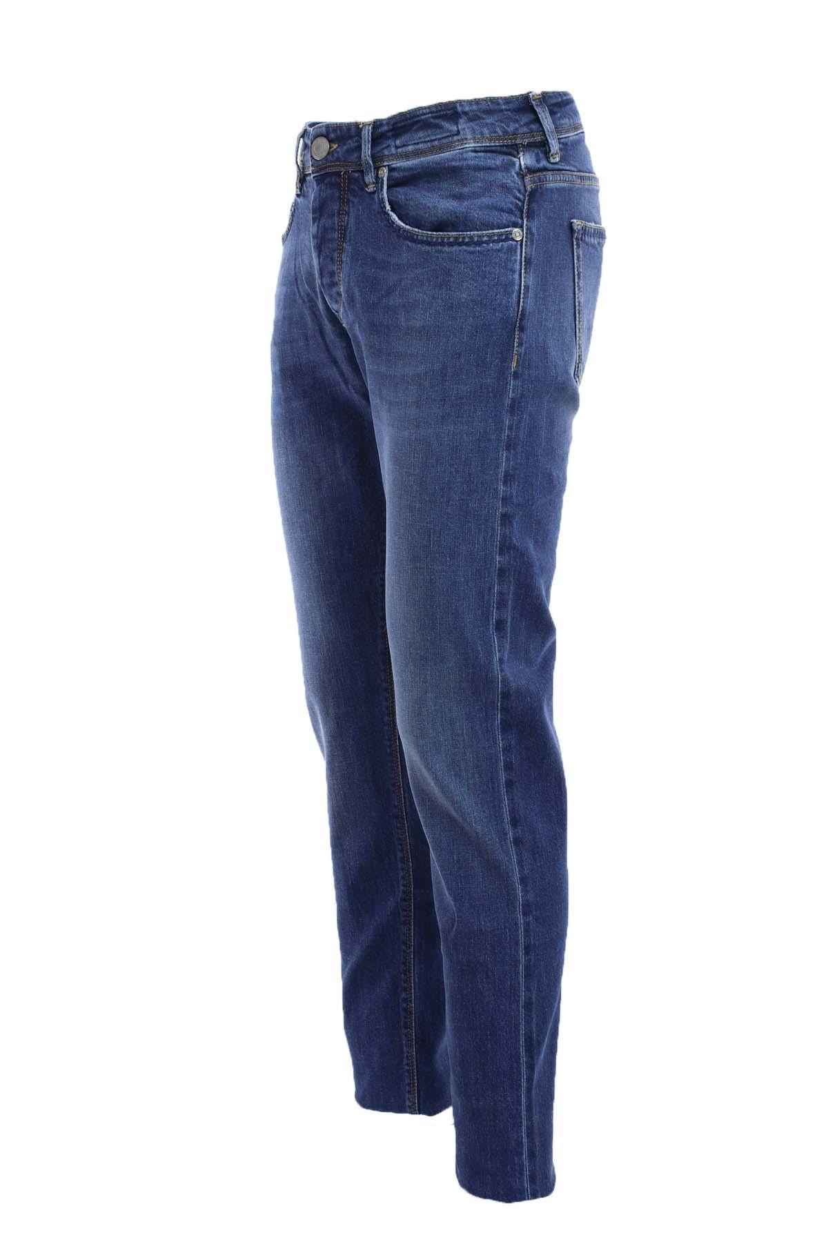 Jeans denim 5 tasche cimosato 