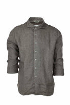 Camicia manica lunga lino lavato 