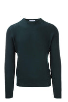 Pullover girocollo microtrecce 