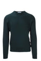 Pullover girocollo microtrecce