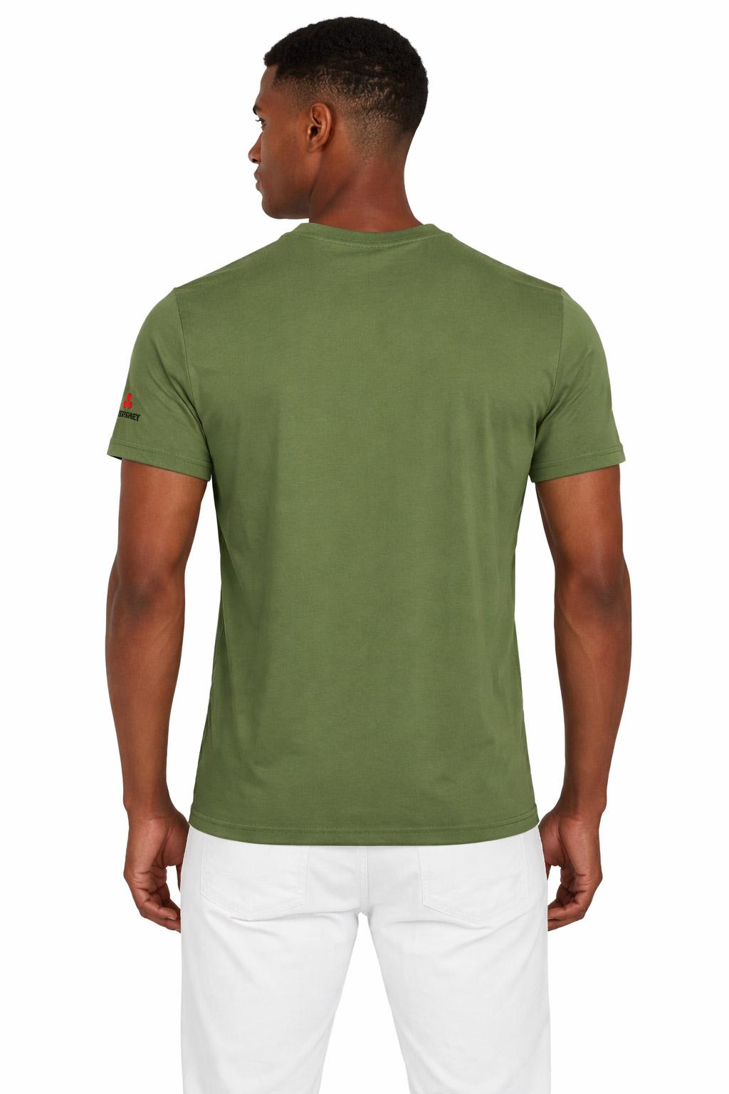 T-Shirt Uomo Zole in Piquet Cotone Seta 
