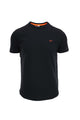 T-Shirt in cotone piquet dettagli fluo