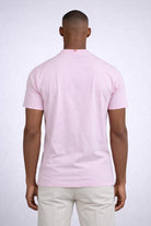 T-shirt uomo con taschino stampa squali in cotone 