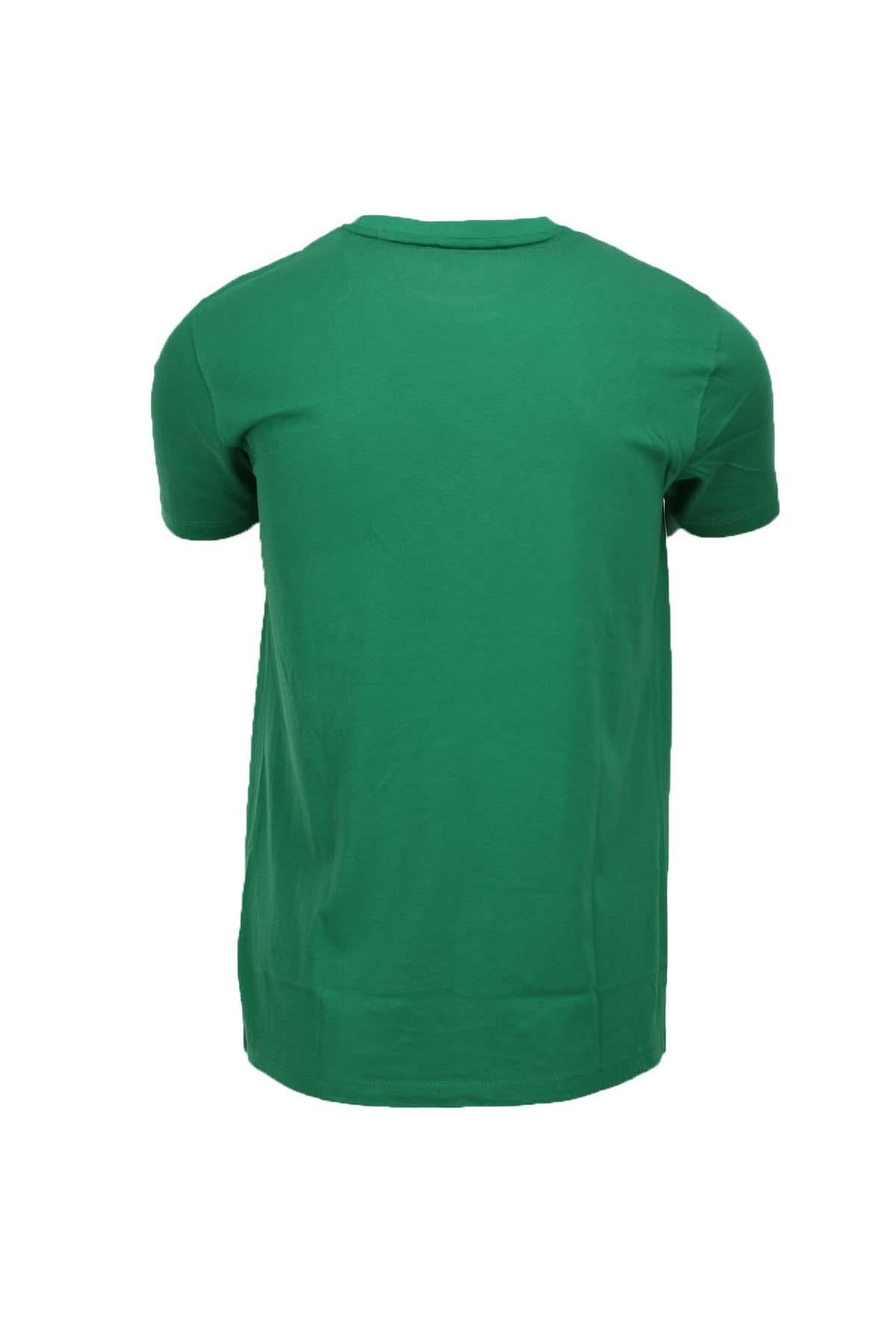 T-shirt mezza manica in cotone con logo 