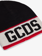 Cappellino in lana con logo GCDS 